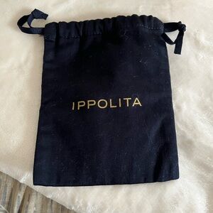 Ippolita Jewelry Pouch Gold Embossed